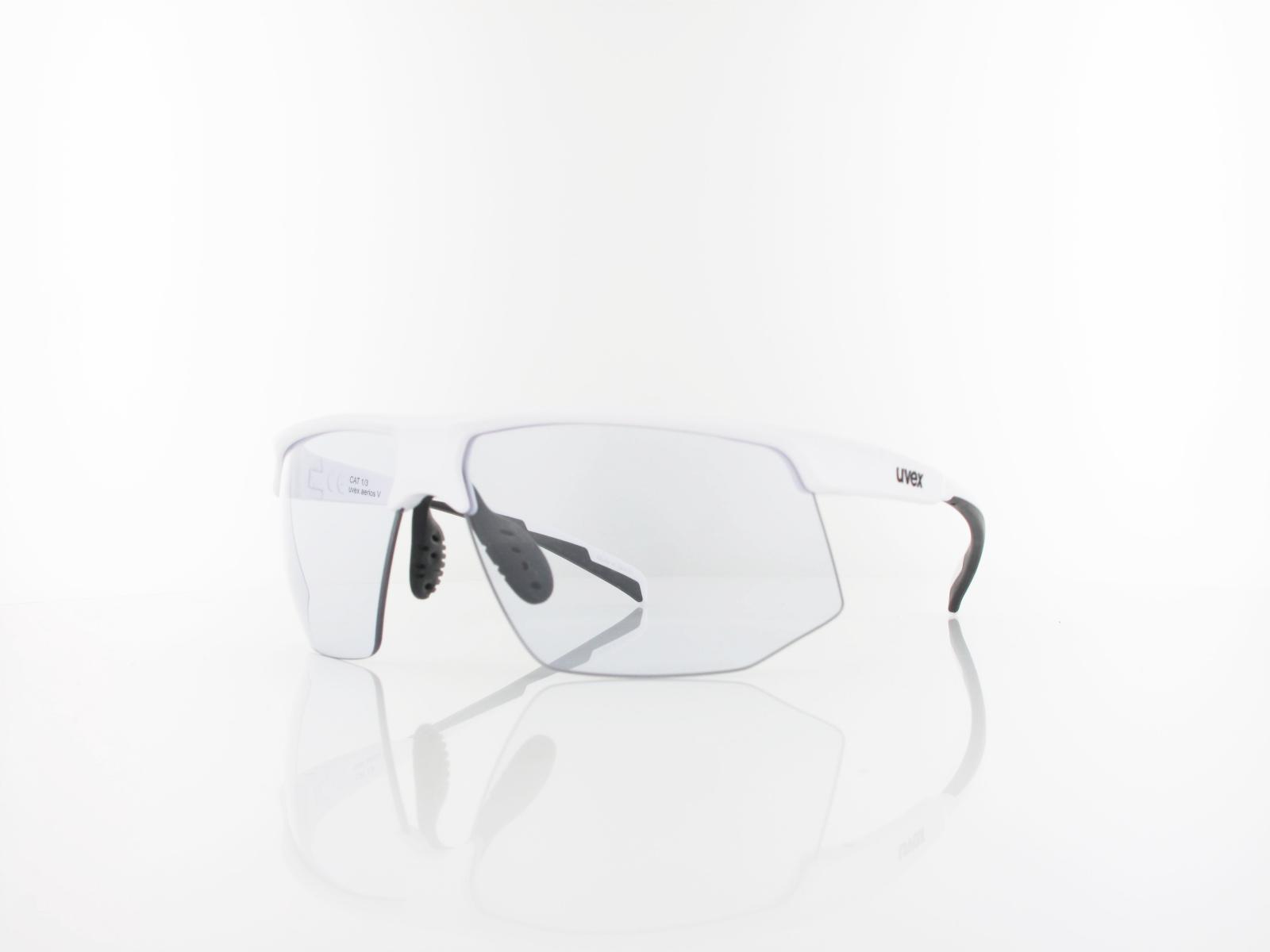 UVEX | aerios V S534011 8801 60 | white / smoke vario