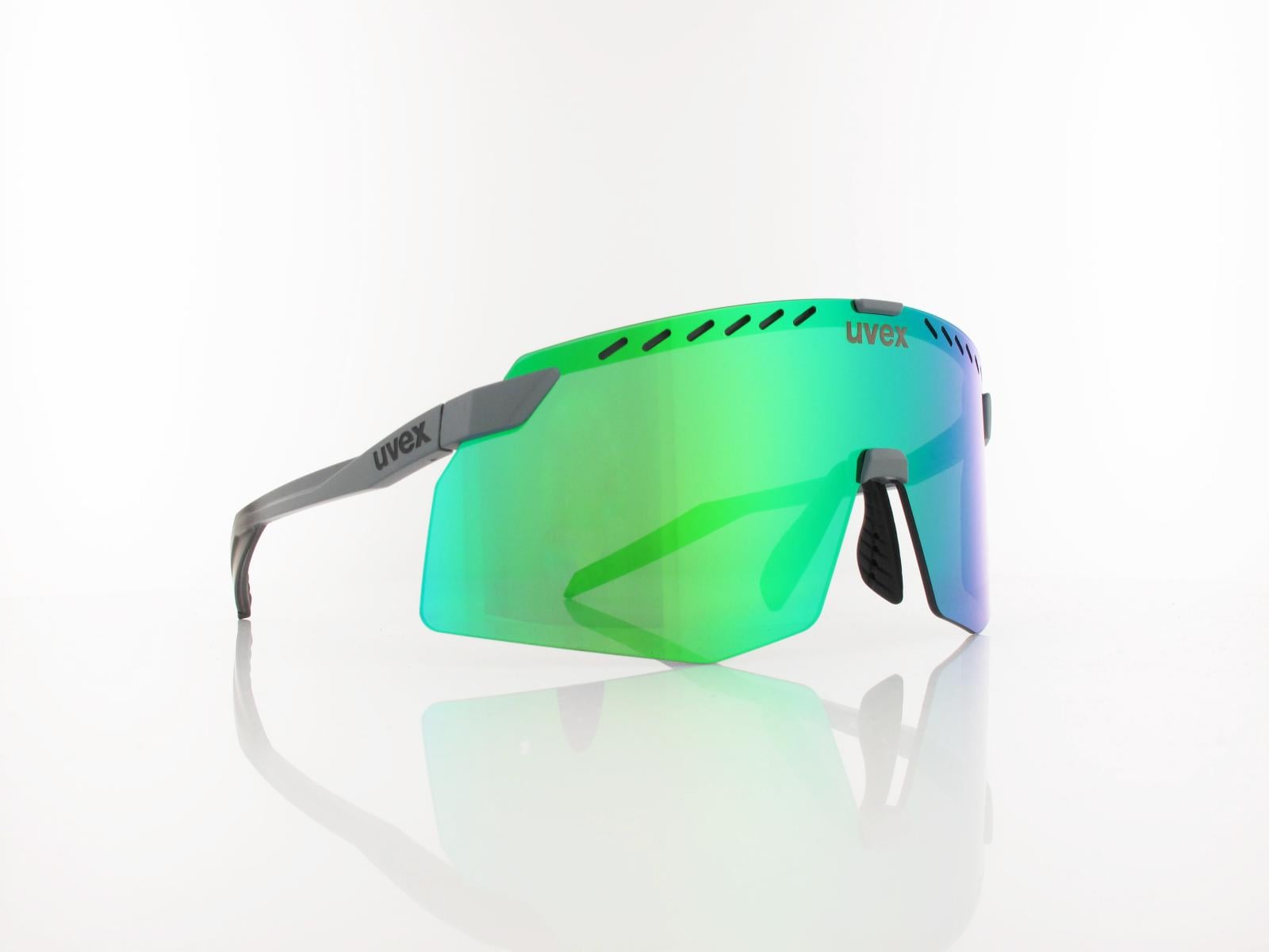 UVEX | pace stage S534013 5516 145 | grey matt / mirror green