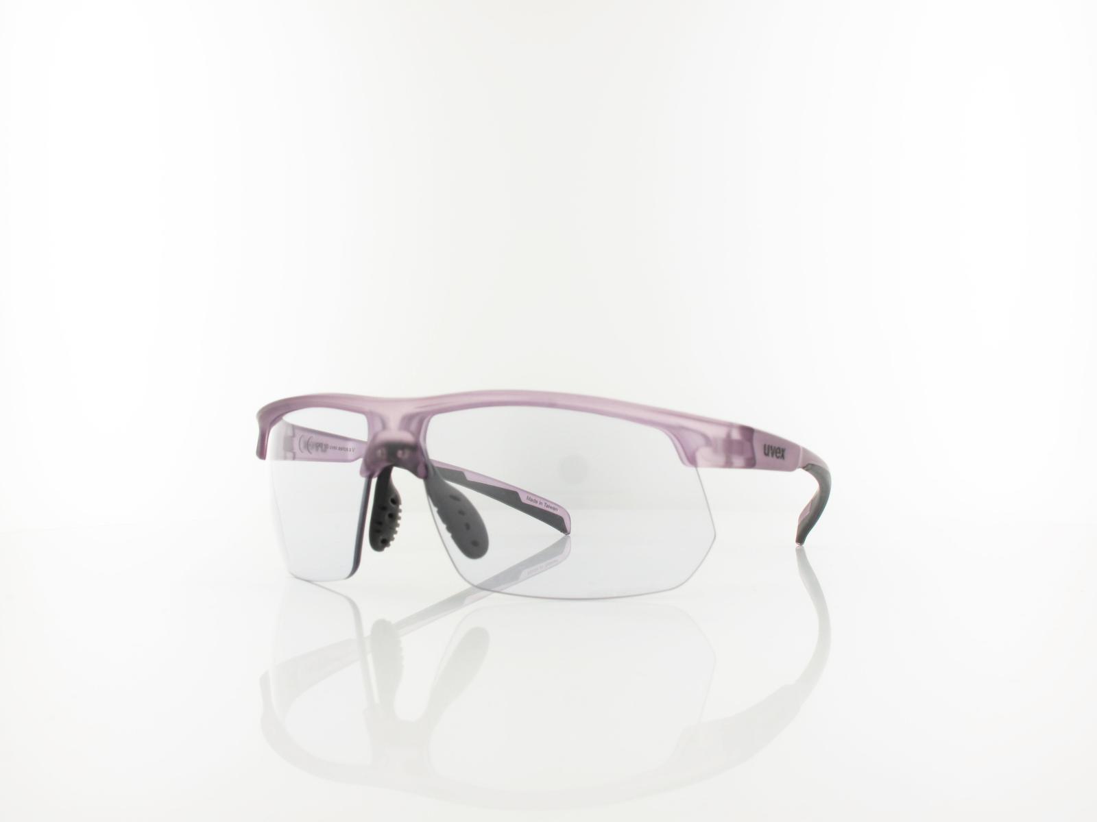 UVEX | aerios S V S534023 4401 62 | purple matt / variomatic smoke