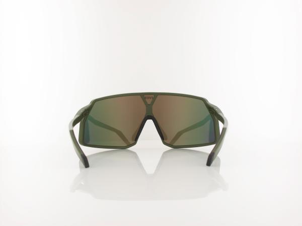 UVEX | pace stage S534030 7716 145 | olive mat / mirror red