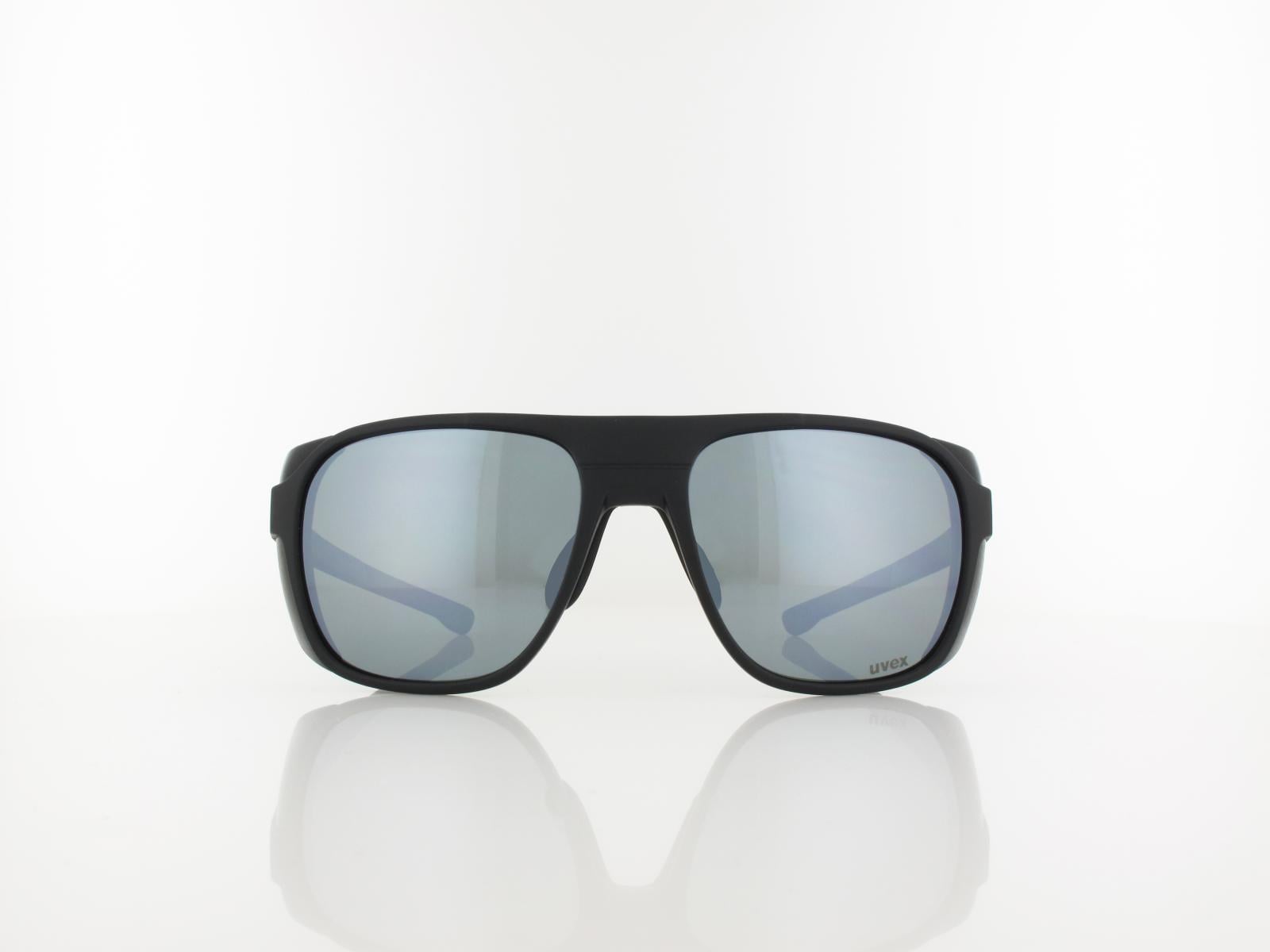 UVEX | RXd 4007 Pola 9061 1200 57 | black matt / silver mirror polavision