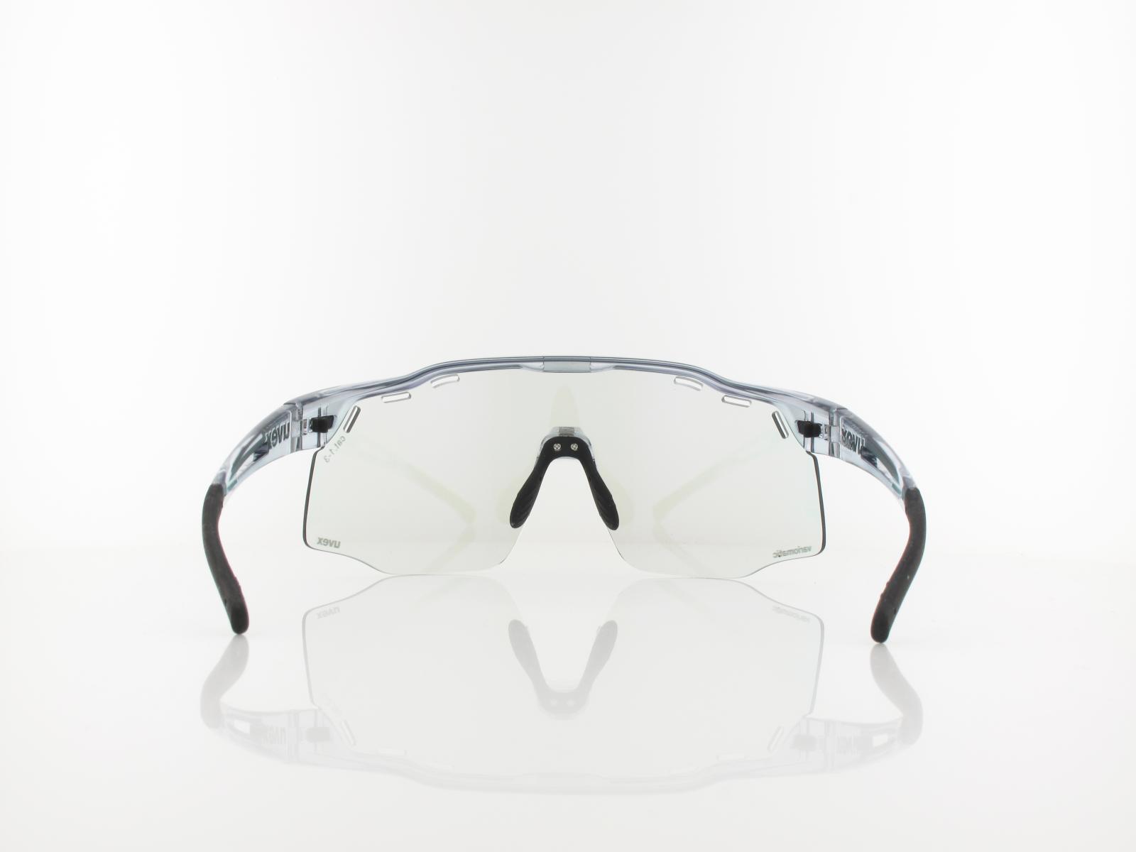 UVEX | RXs 4302 V 1525 165 | grau transparent / variomatic grau rotspiegel