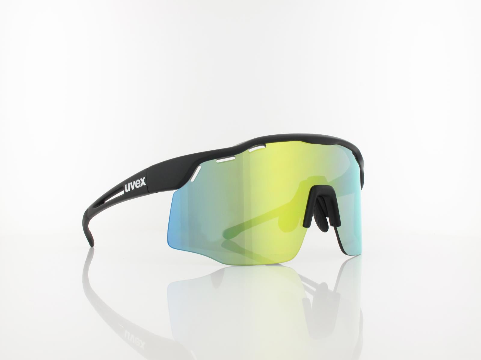 UVEX | RXs 4302 9059 1200 165 | black matt / yellow mirror - orange