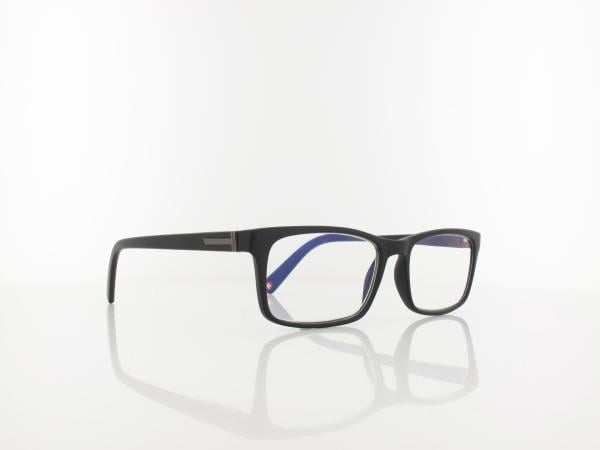 Brilando | HBLF73 BLUE-UV Fertiglesebrille | black | +2,00