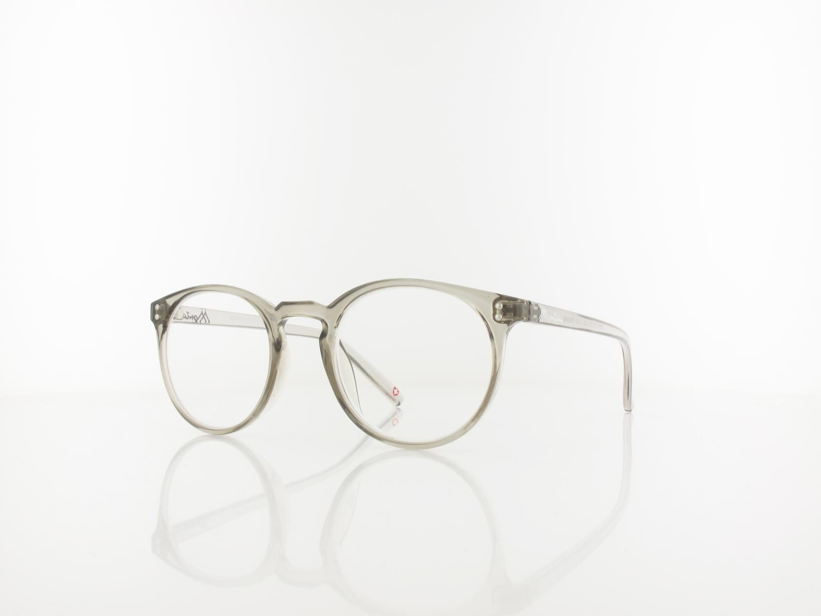 Brilando | HMR55 Fertiglesebrille | clear grey | +2,00