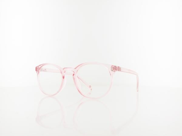 Brilando | HMR55B Fertiglesebrille | clear pink | +1,00