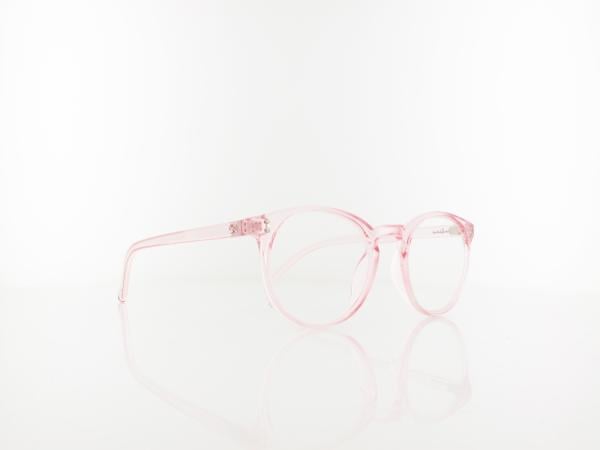 Brilando | HMR55B Fertiglesebrille | clear pink | +1,00