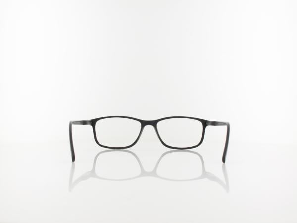 Brilando | MR51 Fertiglesebrille | matt black | +1,00