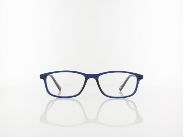 Brilando | MR51A Fertiglesebrille | matt blue | +1,00