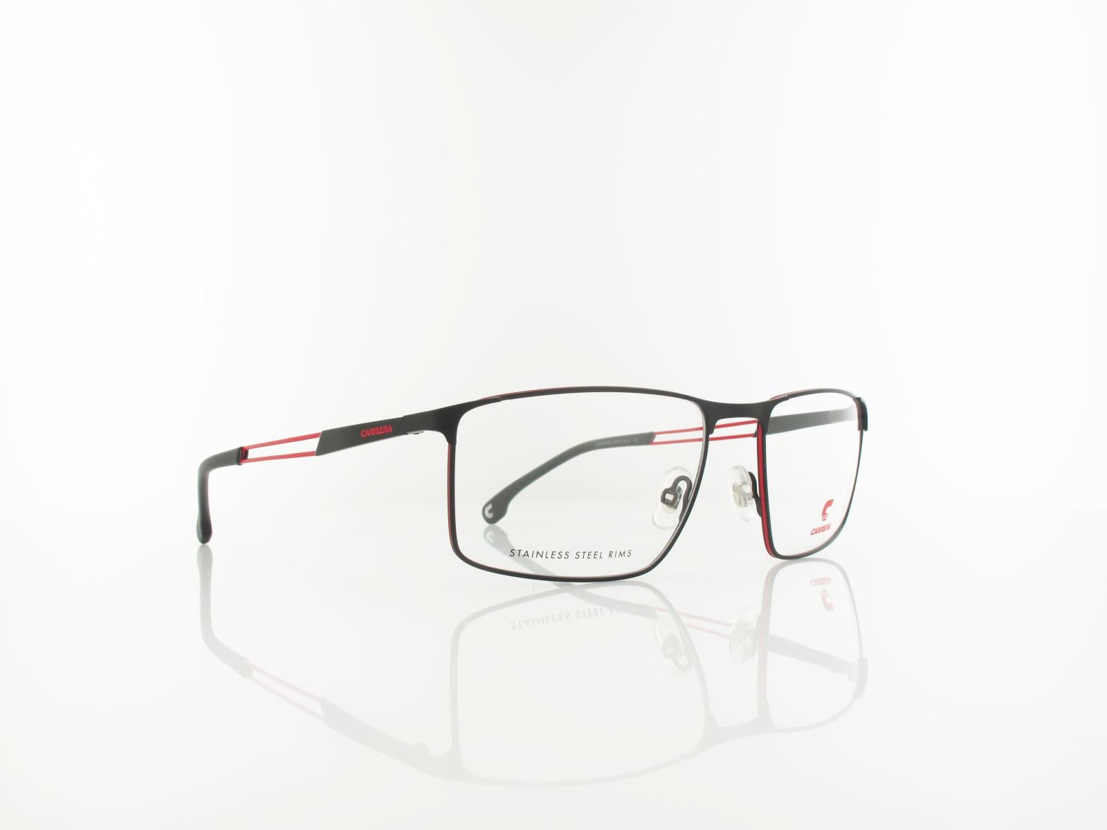 Carrera | CARRERA 8925 BLX 57 | matte black red