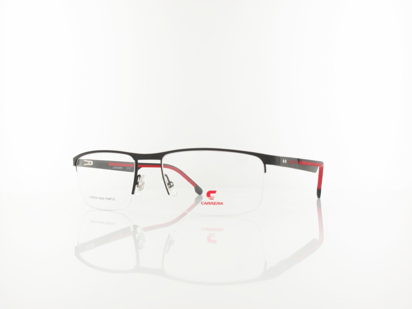 Carrera | CARRERA 8926 BLX 57 | matte black red