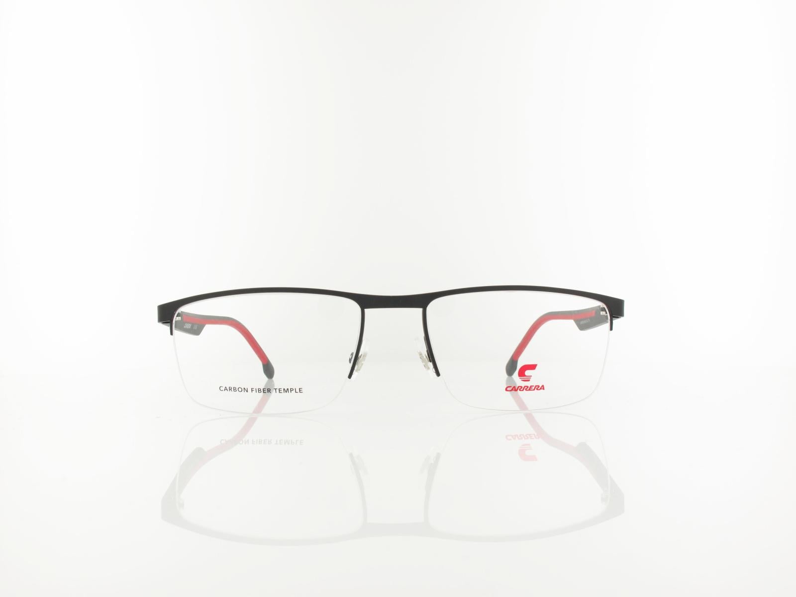 Carrera | CARRERA 8926 BLX 57 | matte black red