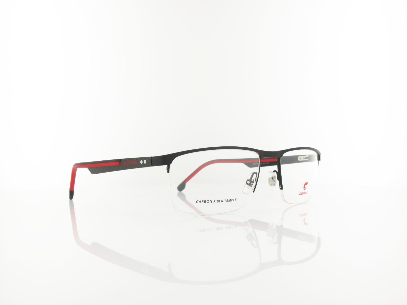 Carrera | CARRERA 8926 BLX 57 | matte black red