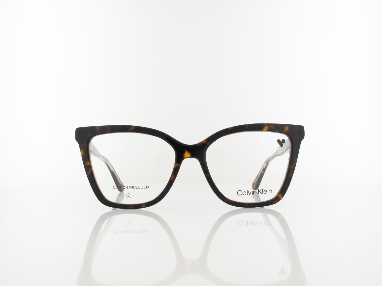 Calvin Klein | CK24550 MAG-SET 206 55 | brown havana