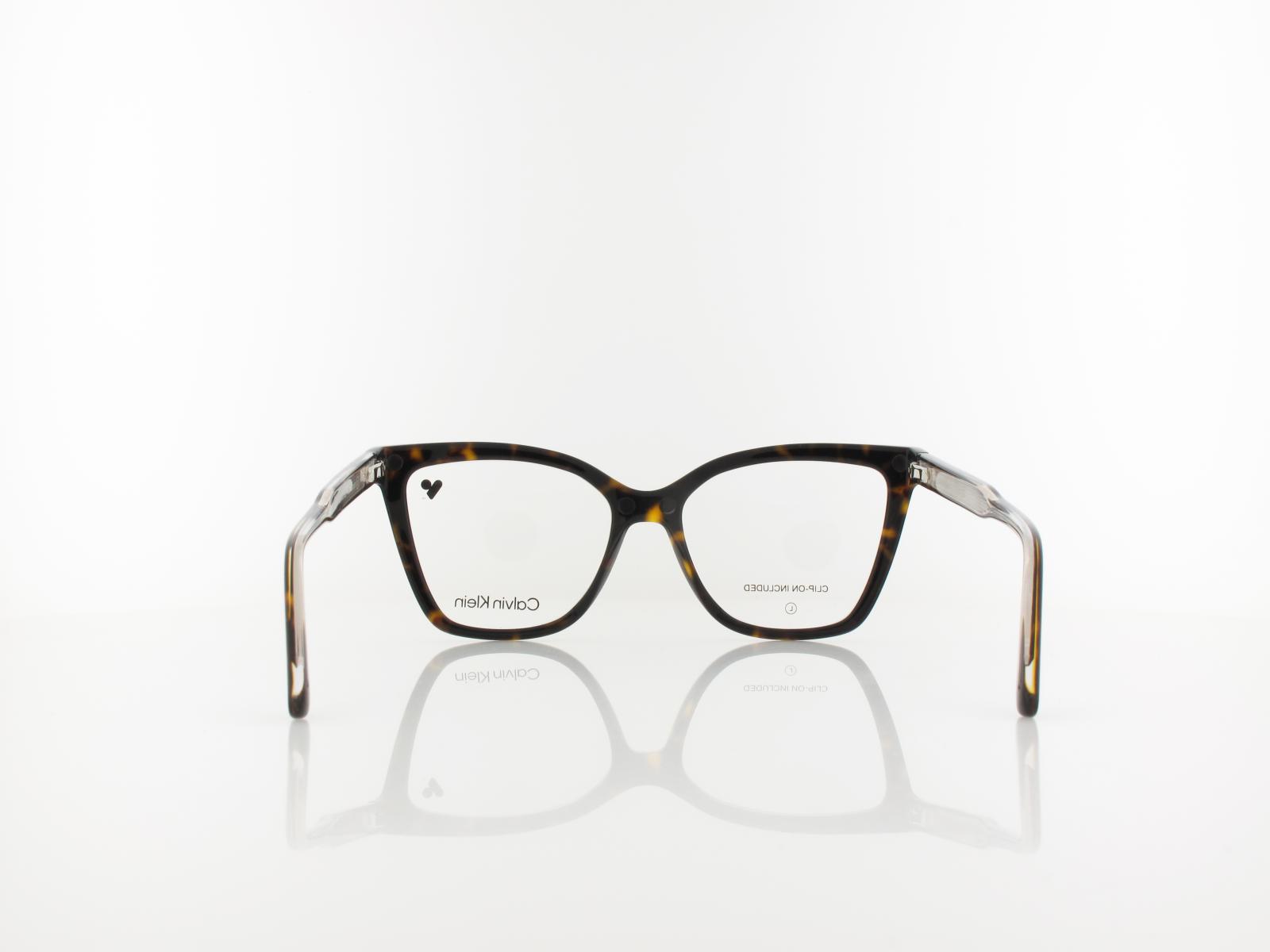 Calvin Klein | CK24550 MAG-SET 206 55 | brown havana