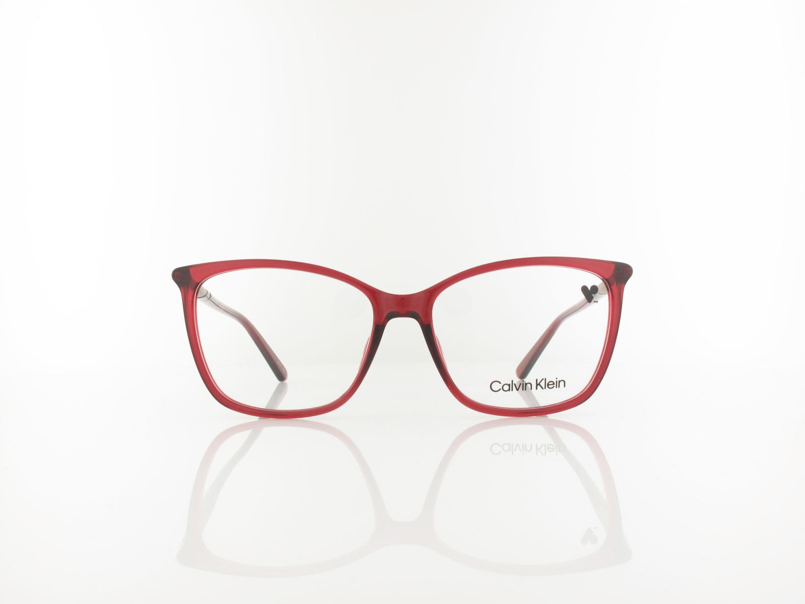 Calvin Klein | CK26509 605 53 | transparent burgundy
