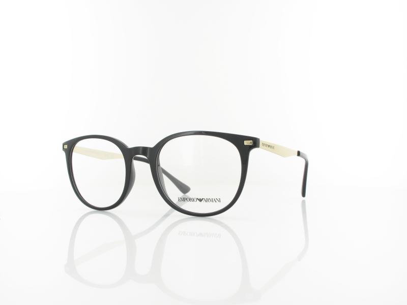 Emporio Armani | EA3168 5001 52 | schwarz gl&auml;nzend