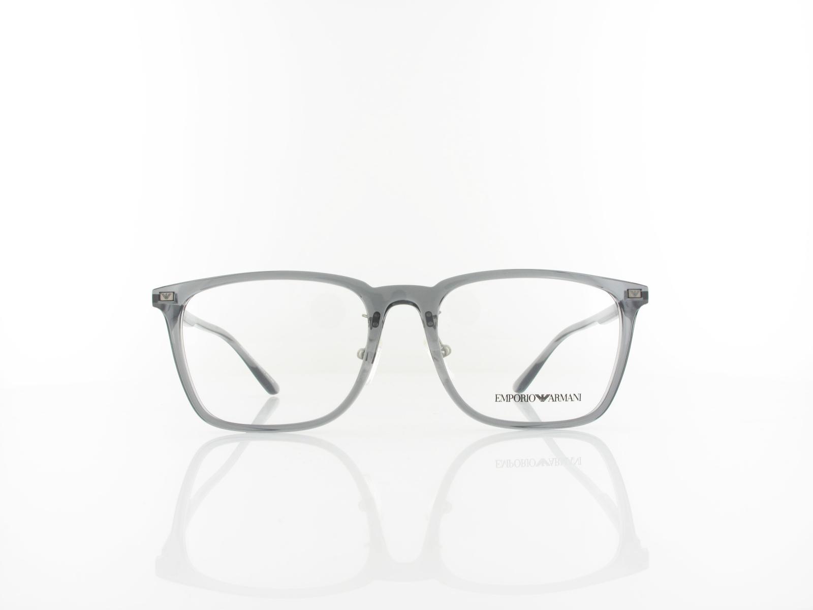 Emporio Armani | EA3263D 6106 55 | gl&auml;nzendes transparentes grau