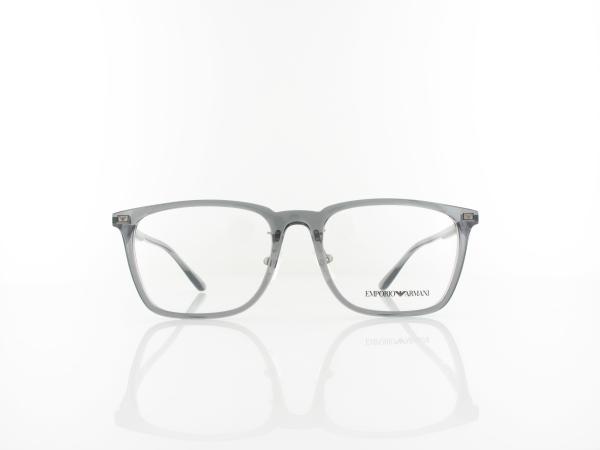 Emporio Armani | EA3263D 6106 55 | gl&auml;nzendes transparentes grau