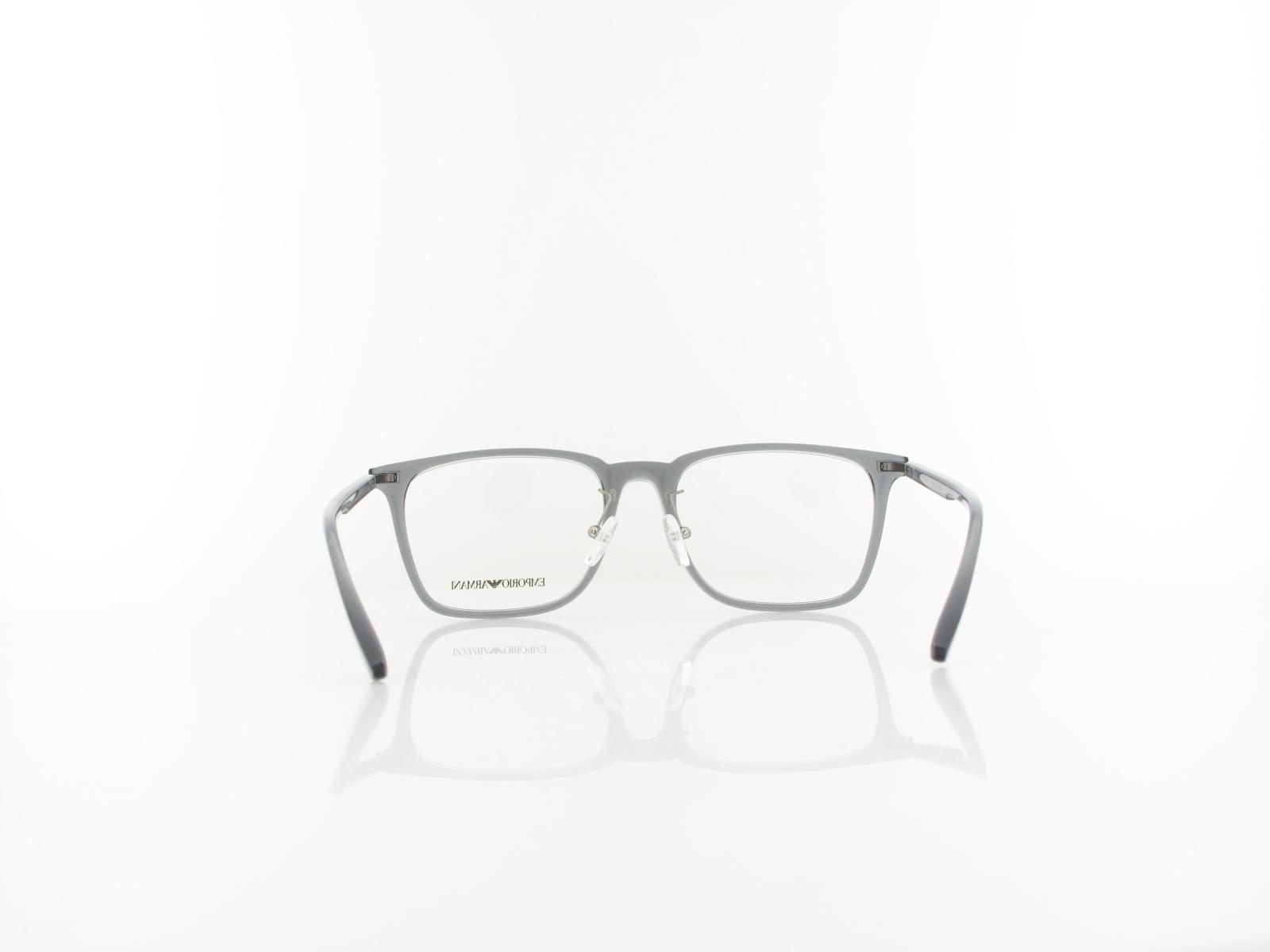 Emporio Armani | EA3263D 6106 55 | gl&auml;nzendes transparentes grau