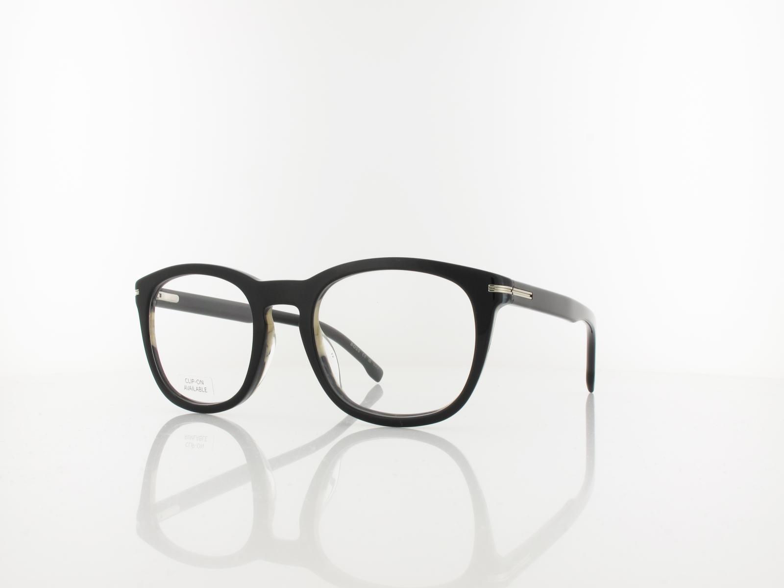 Boss | BOSS 1725/G/CS QF6/M9 51 | black striped white / grey polarized