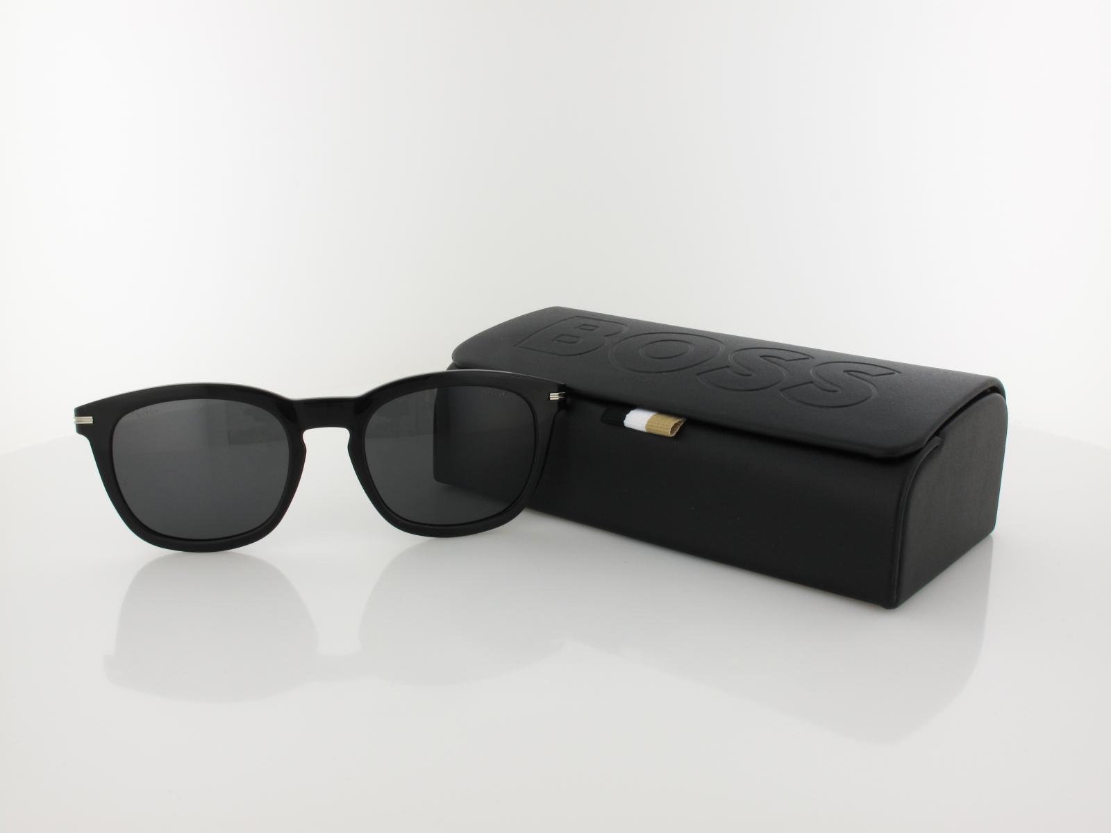 Boss | BOSS 1725/G/CS QF6/M9 51 | black striped white / grey polarized