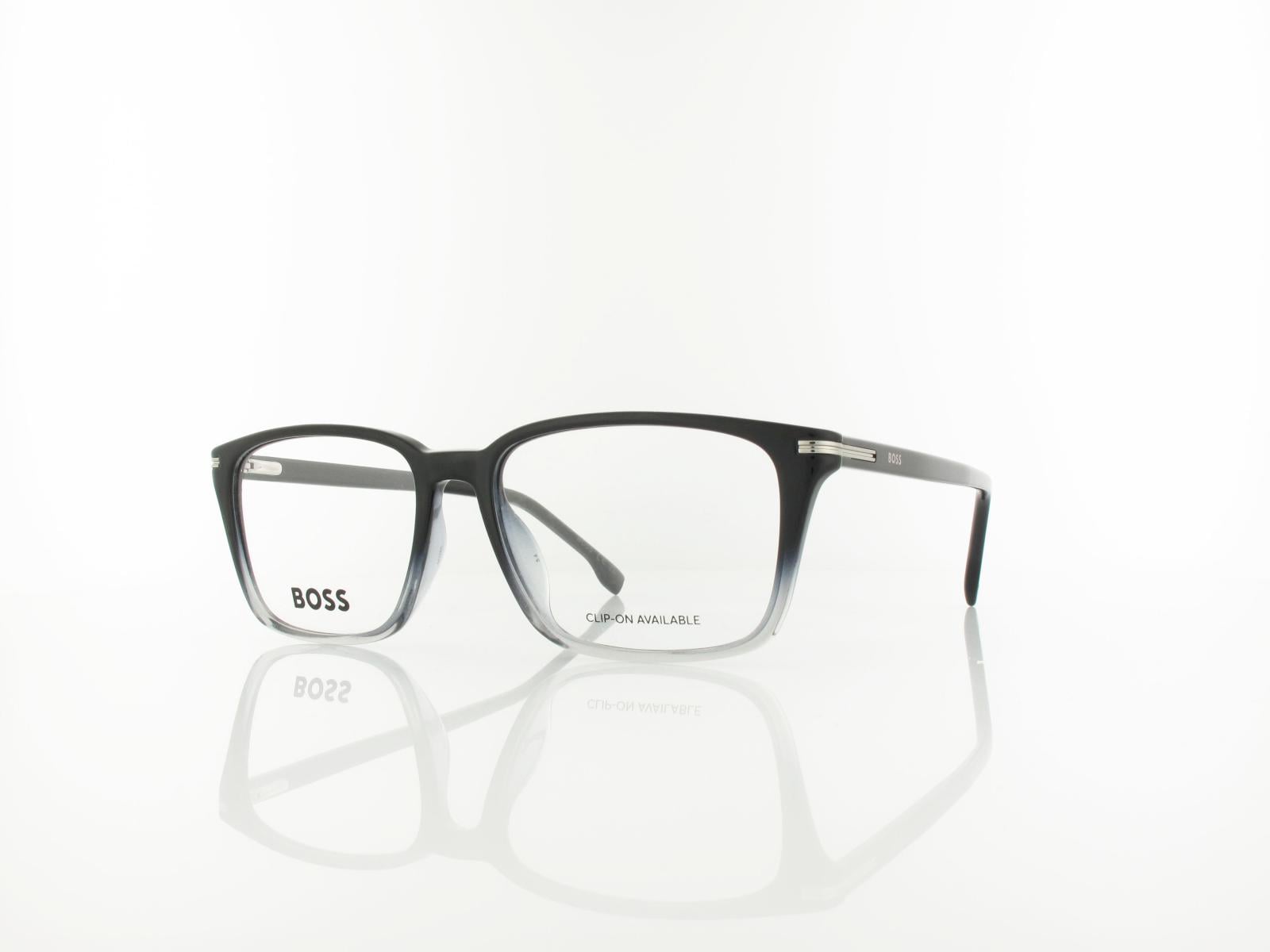 Boss | BOSS 1847/G/C CLIP EDM 55 | black shaded grey / blue polarized