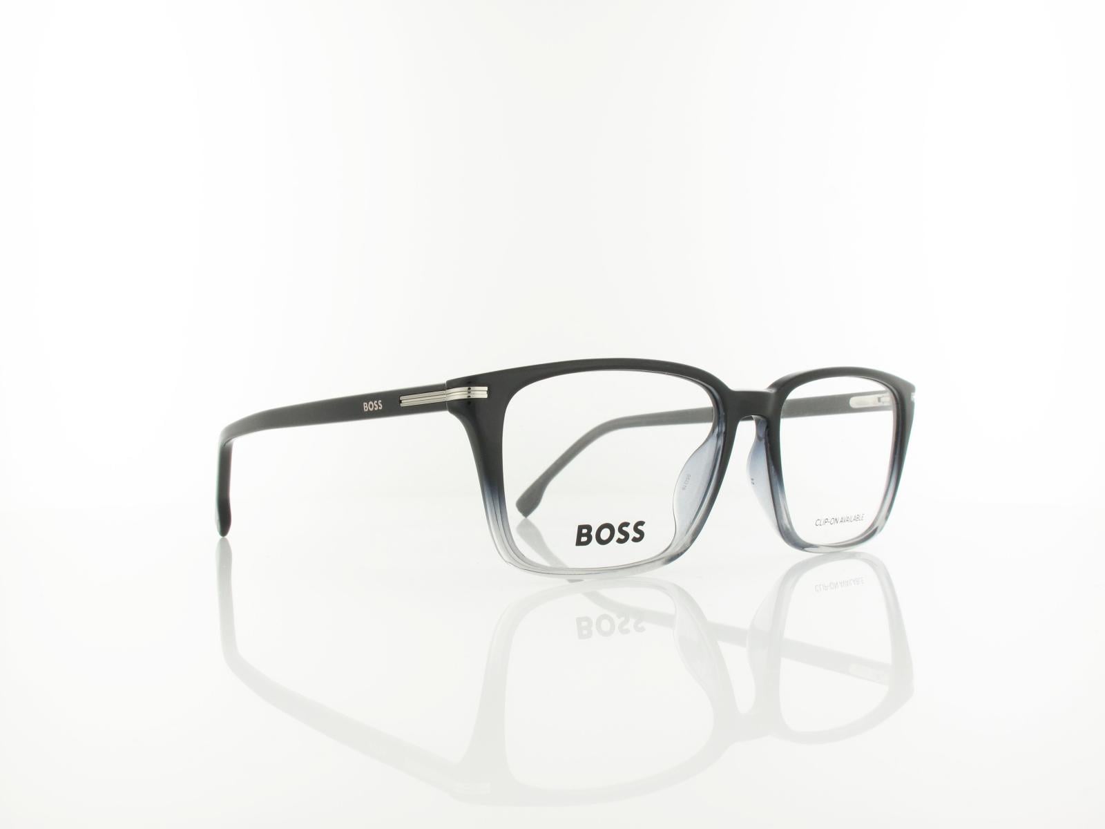 Boss | BOSS 1847/G/C CLIP EDM 55 | black shaded grey / blue polarized