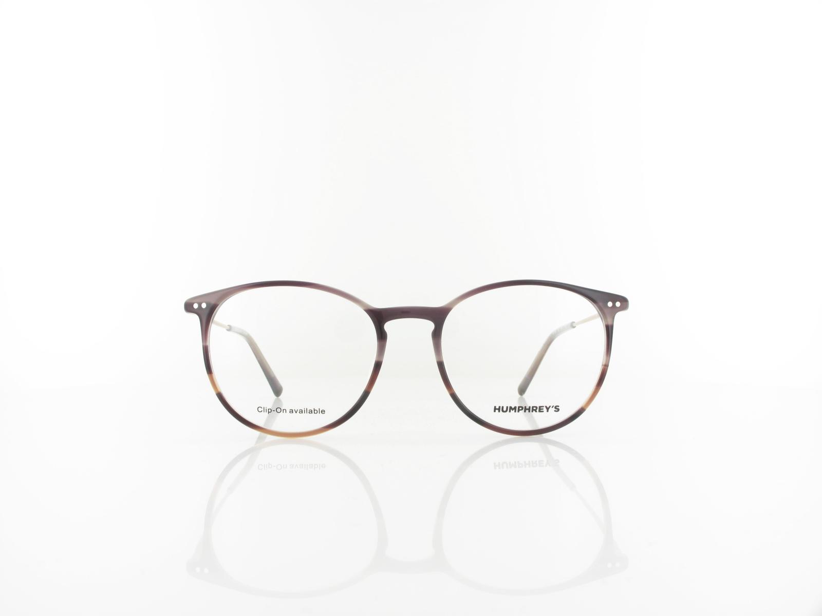 HUMPHREY'S | 581069 65 51 | braun dark palm green marmoriert