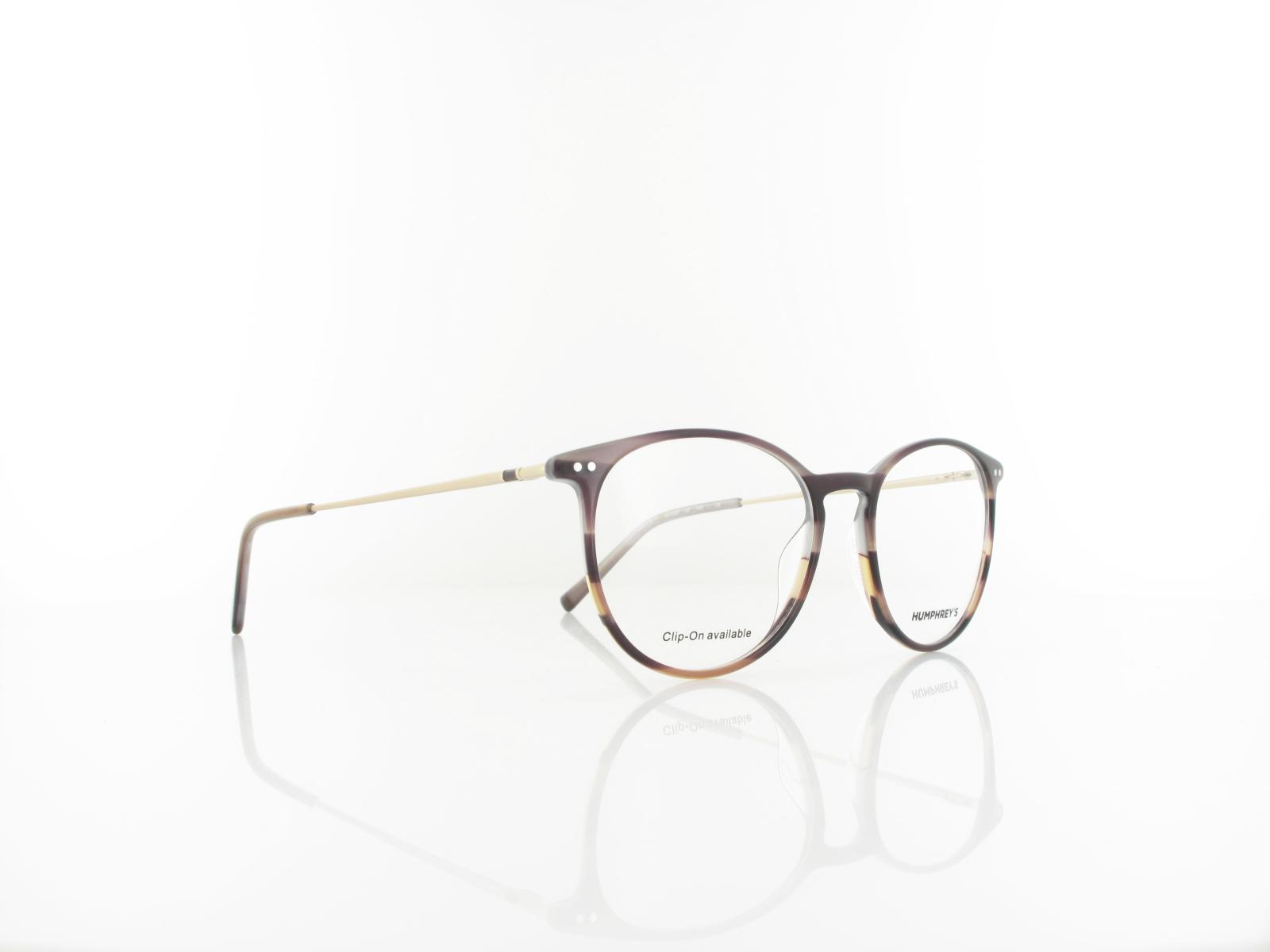 HUMPHREY'S | 581069 65 51 | braun dark palm green marmoriert