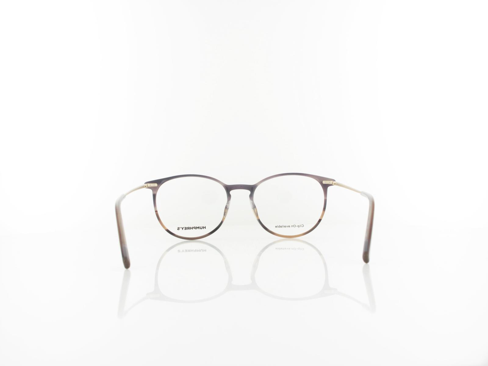 HUMPHREY'S | 581069 65 51 | braun dark palm green marmoriert
