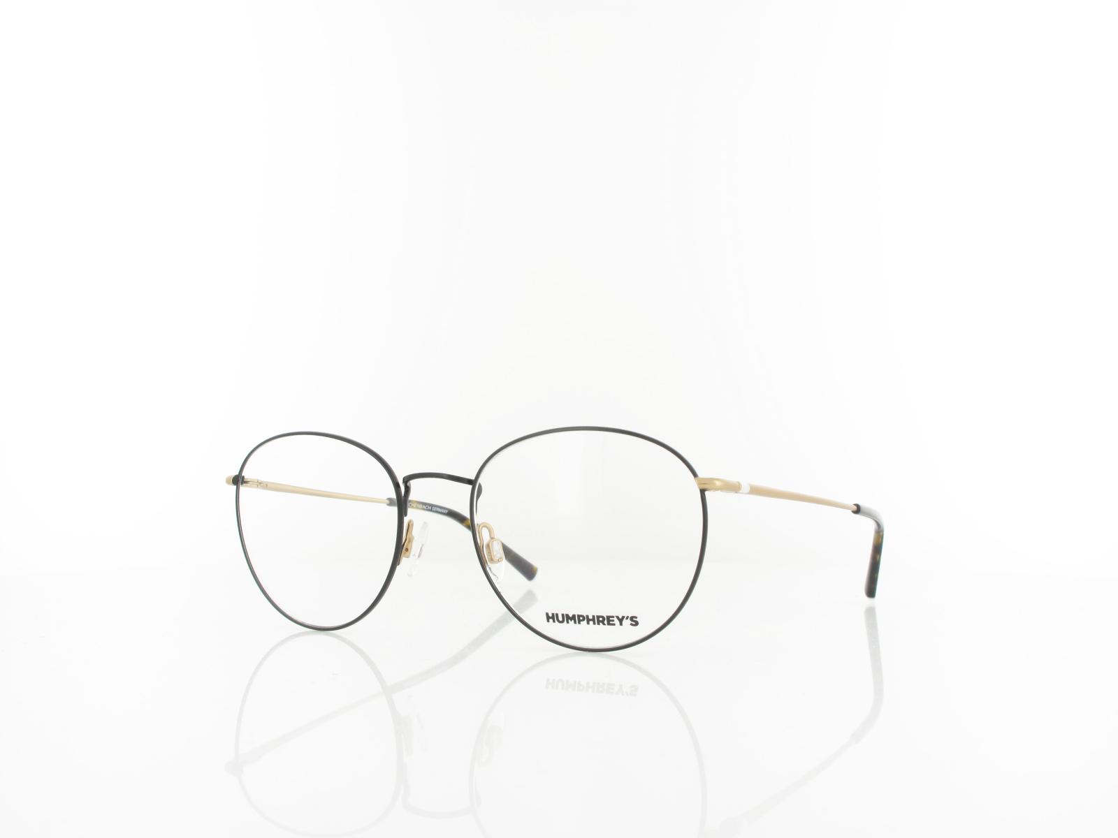 HUMPHREY'S | 582275 10 51 | schwarz matt gold