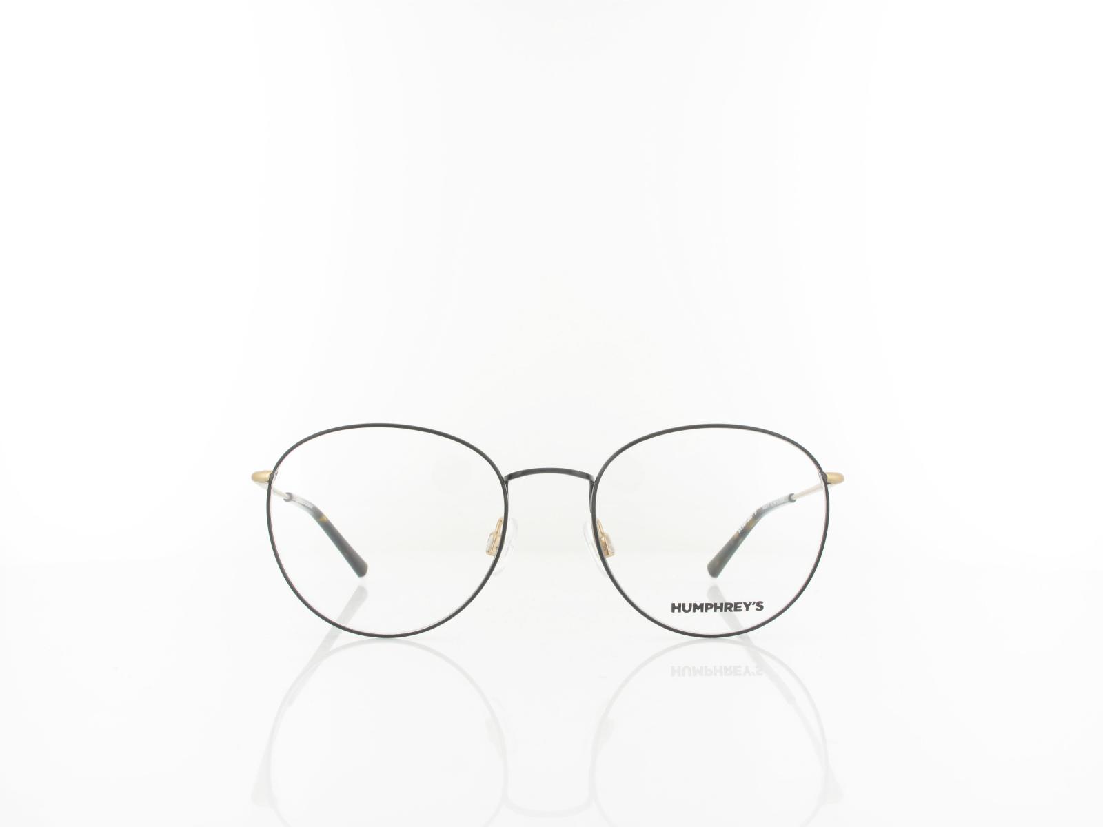 HUMPHREY'S | 582275 10 51 | schwarz matt gold
