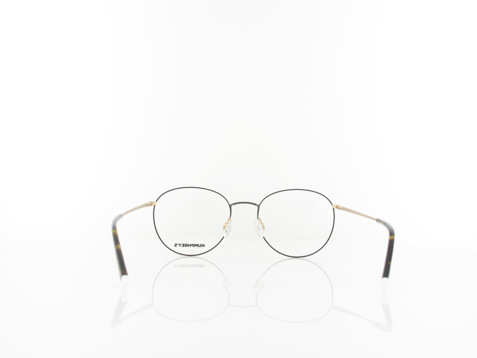 HUMPHREY'S | 582275 10 51 | schwarz matt gold