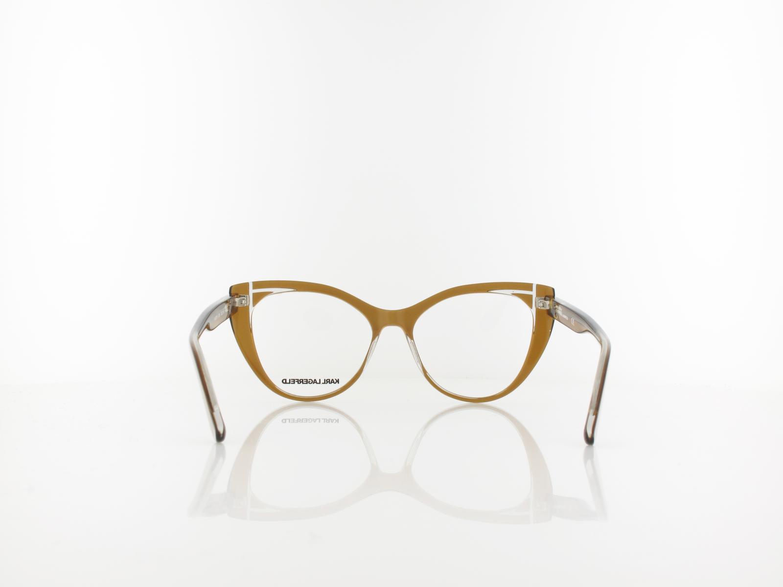 Karl Lagerfeld | KL6078 205 52 | brown crystal