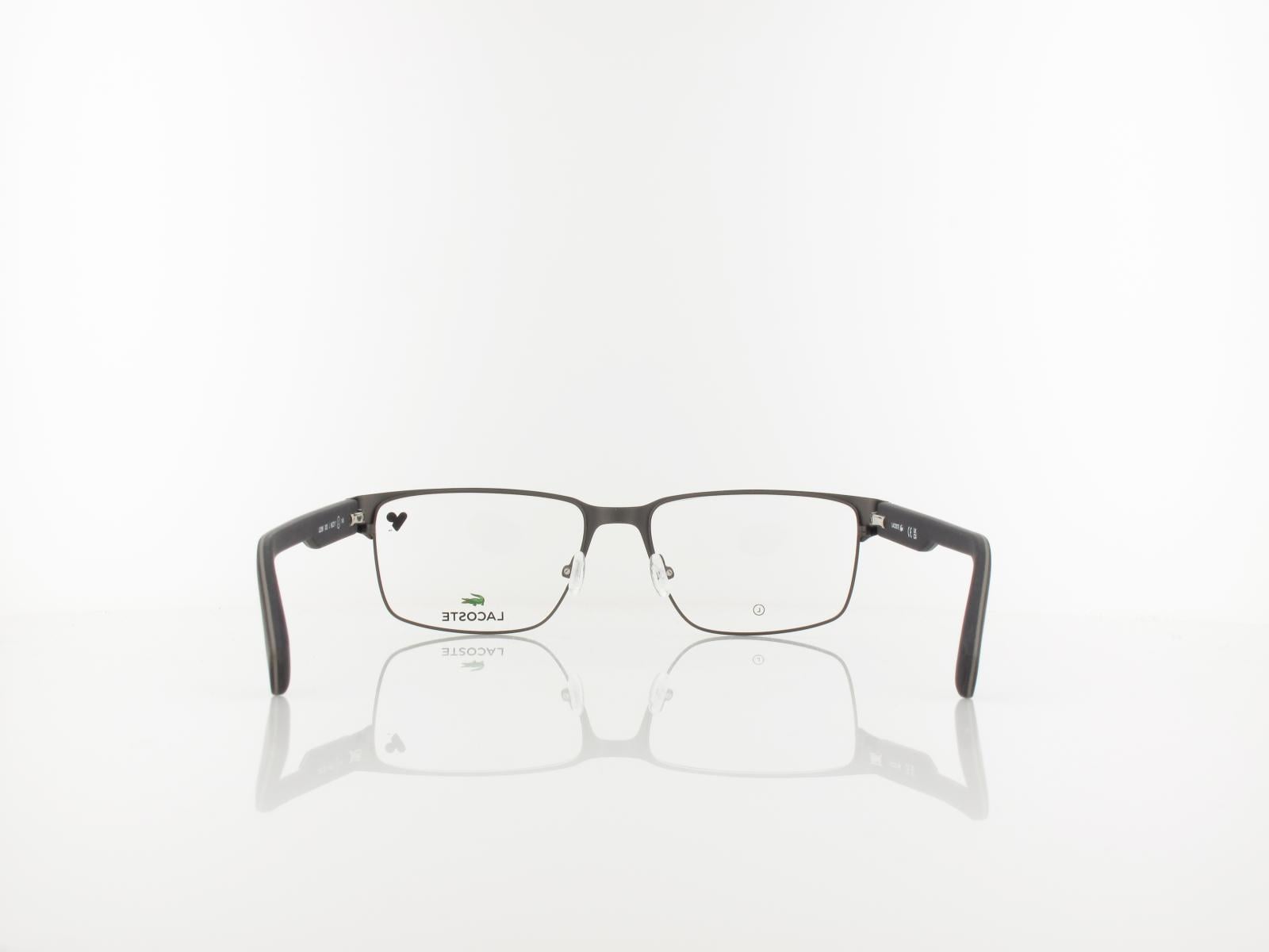 Lacoste | L2298 033 56 | matte dark gunmetal