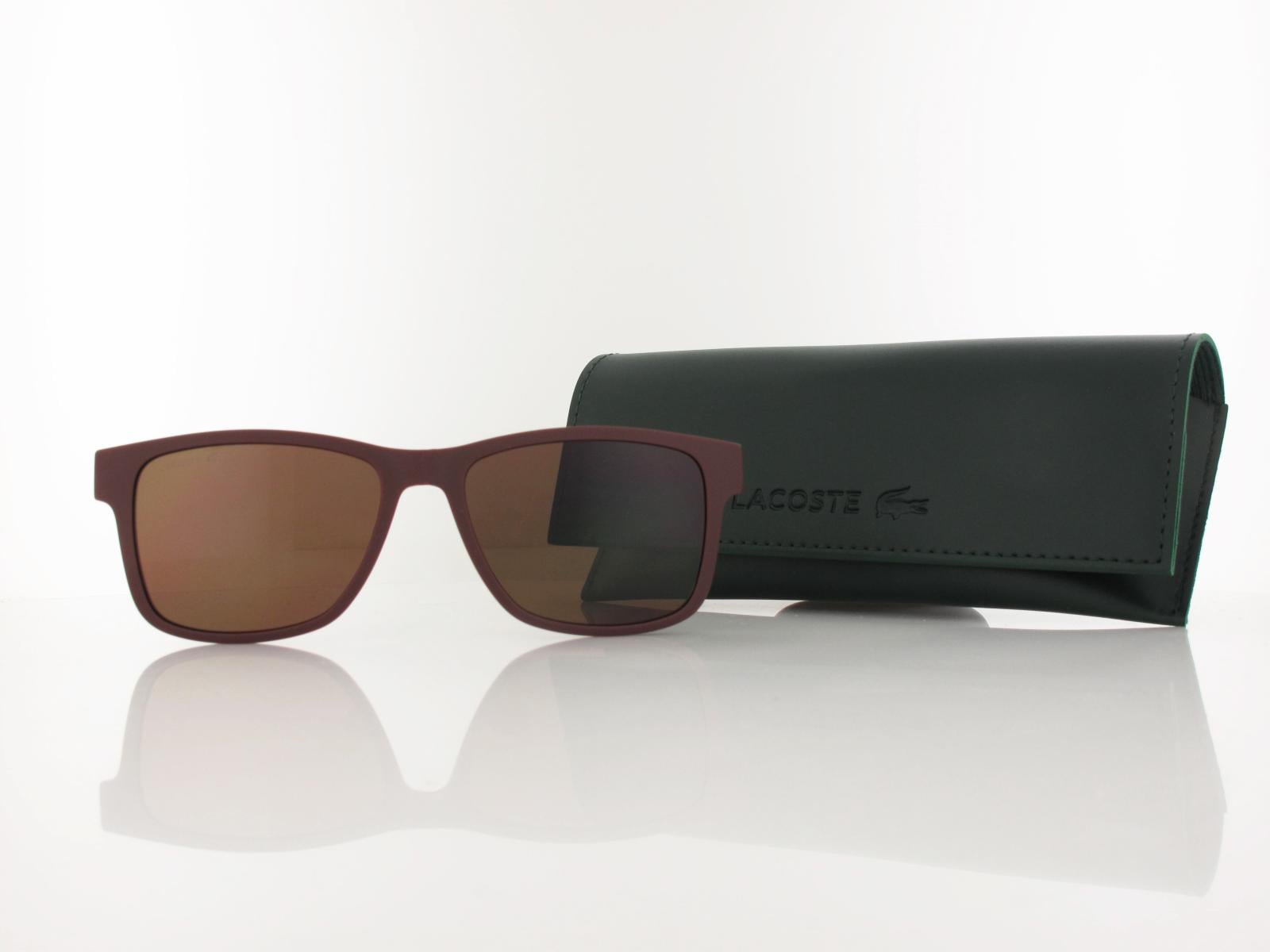 Lacoste | L2307 MAG-SET 601 55 | matte burgundy