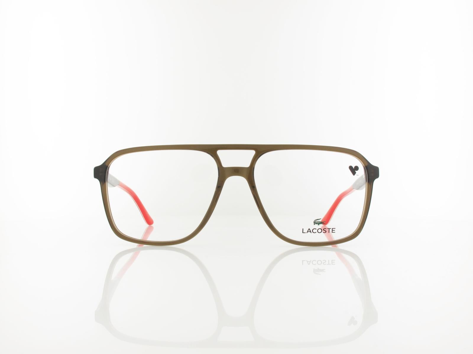 Lacoste | L2991 275 58 | transparent khaki brown