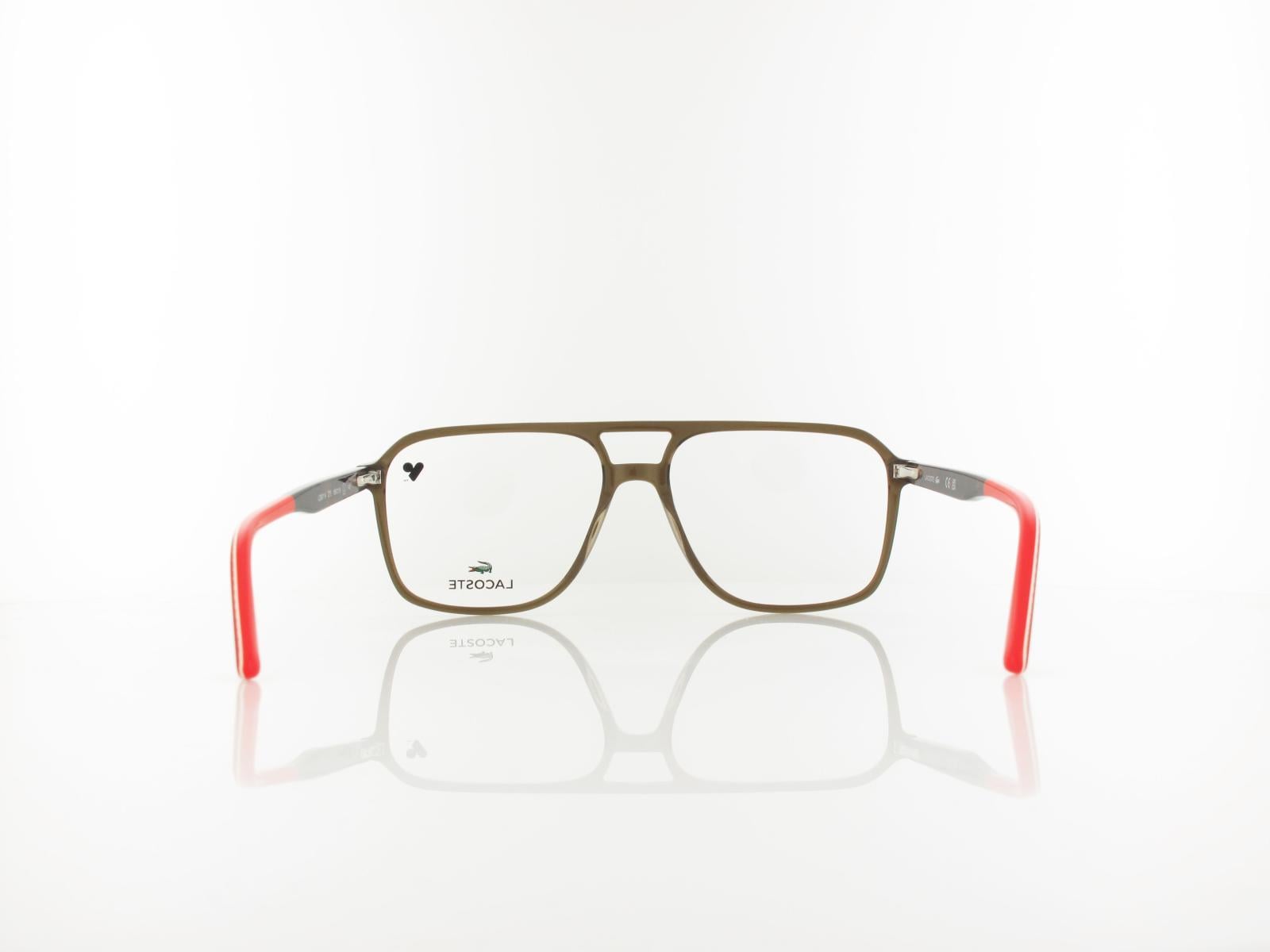 Lacoste | L2991 275 58 | transparent khaki brown