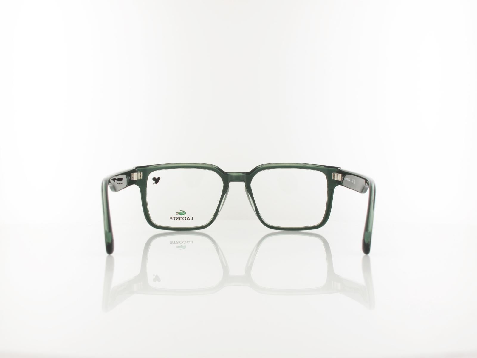 Lacoste | L4003 318 54 | transparent dark green
