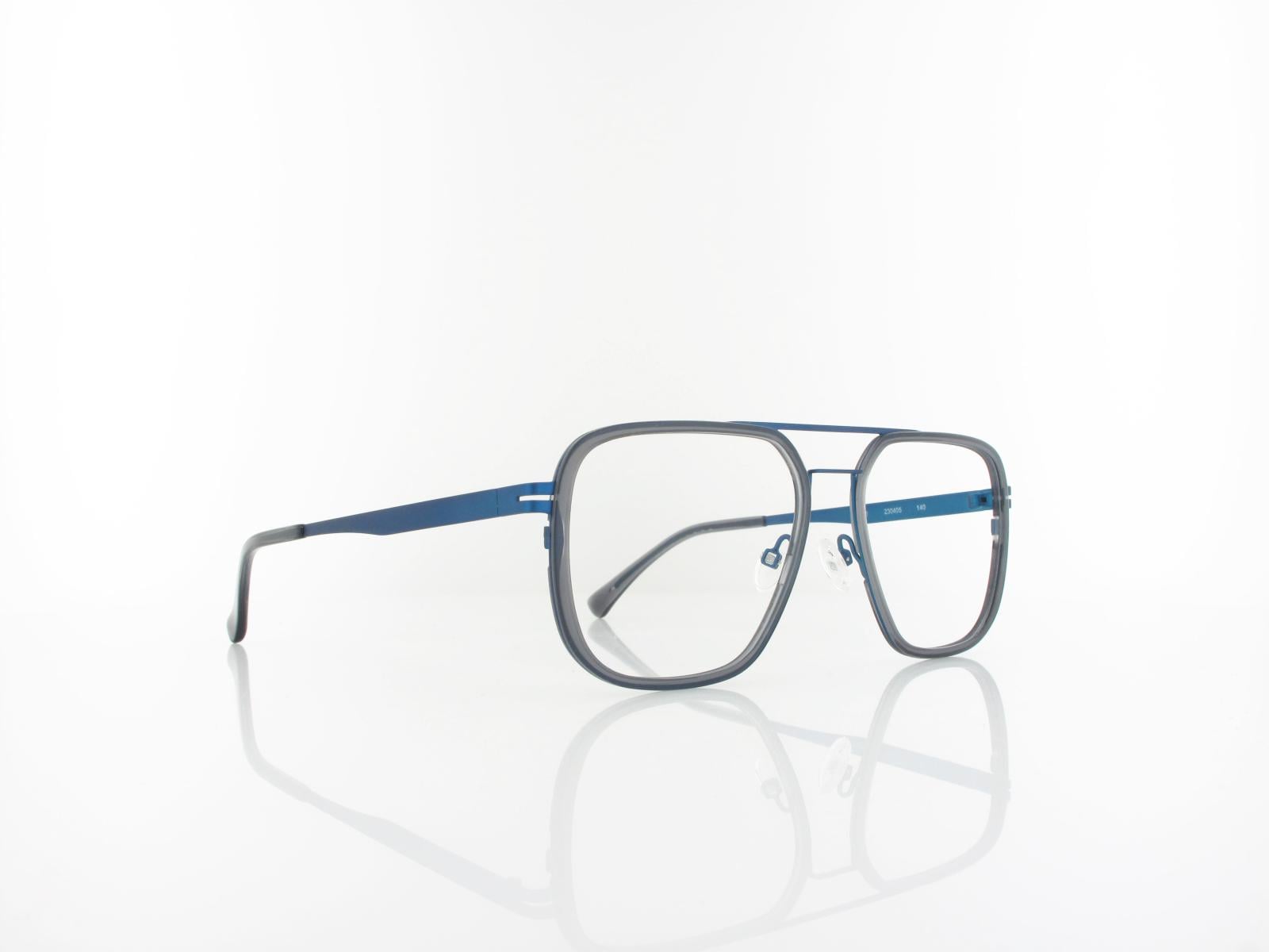 Brilando | Premium F2480 55 | grau transparent dunkelblau