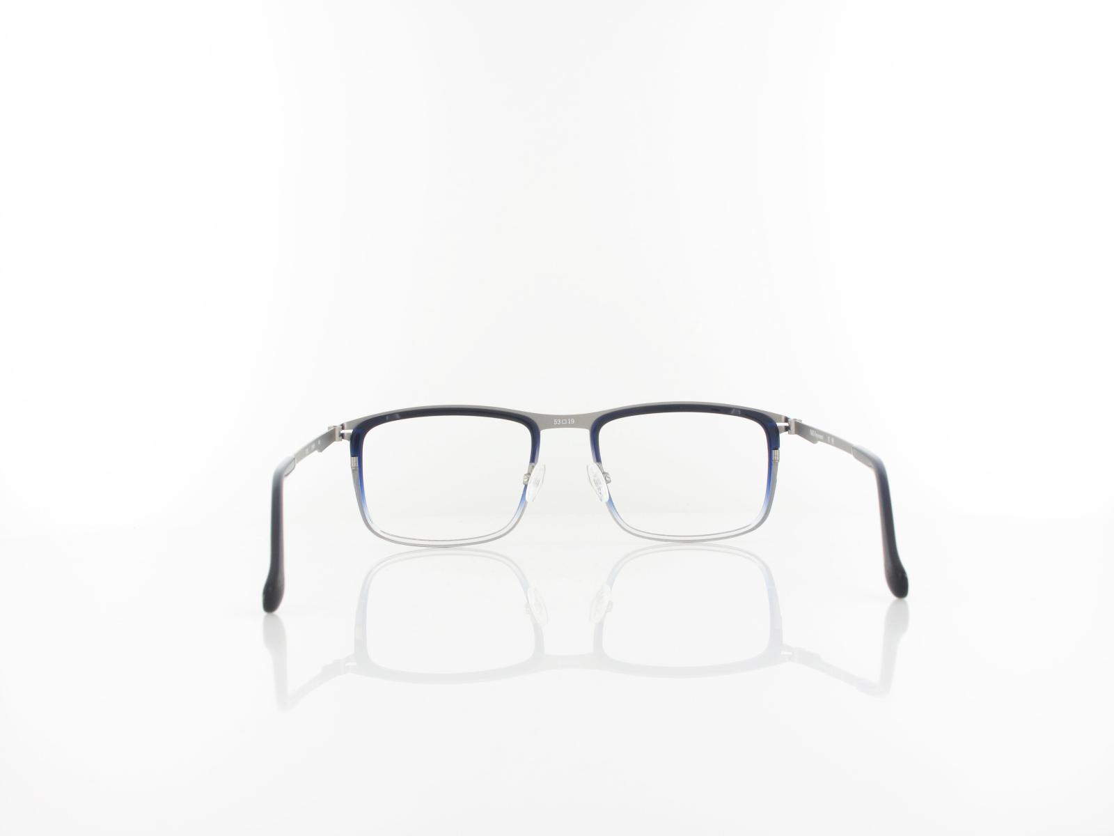 Brilando | Premium F2650 53 | dunkelblau transparent silber matt