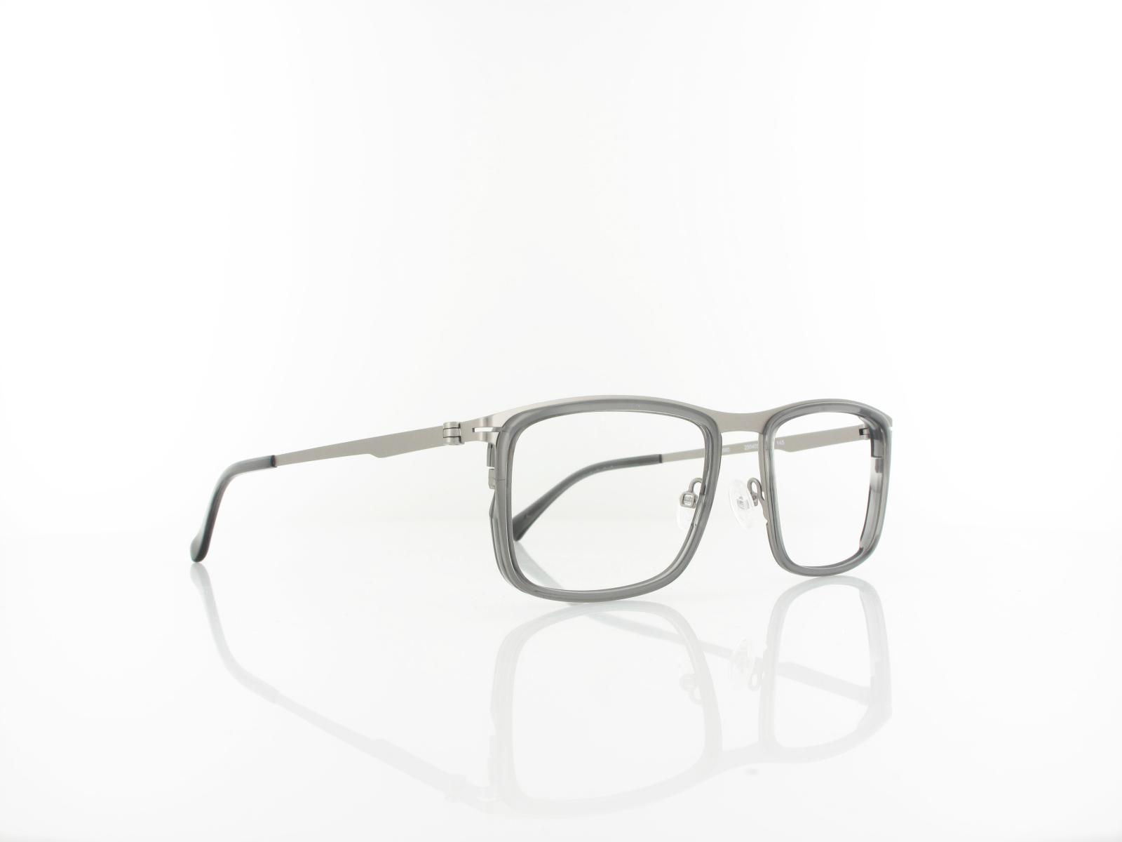 Brilando | Premium F2660 53 | grau transparent silber matt