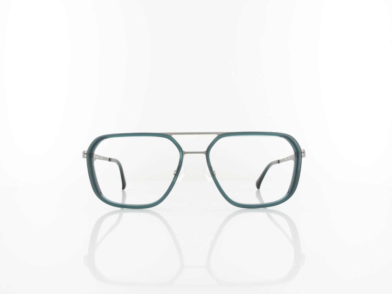 Brilando | Premium F2670 55 | petrol-gr&uuml;n silber matt