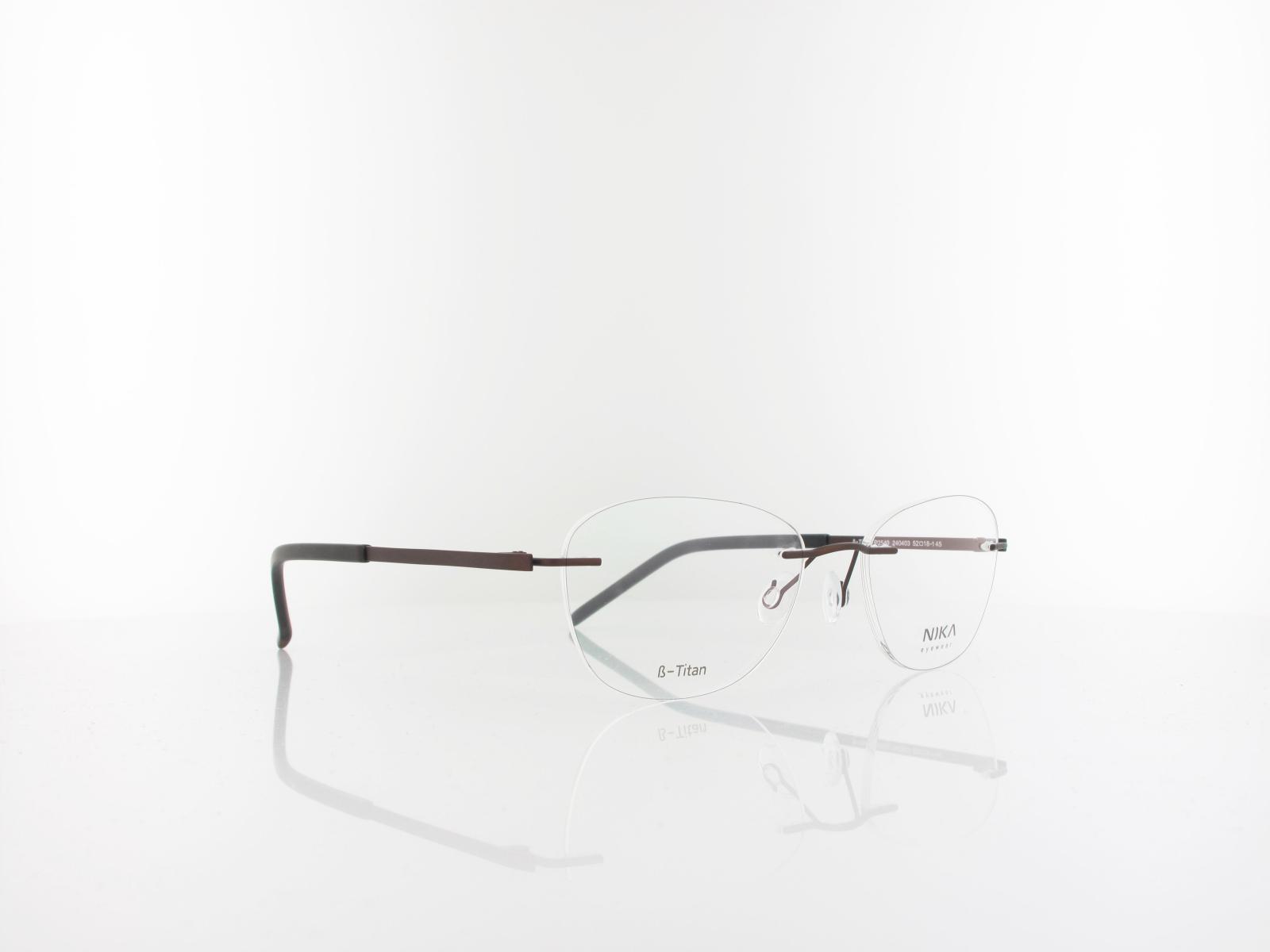 Brilando Premium | titan P2540 52 | dunkelbraun matt