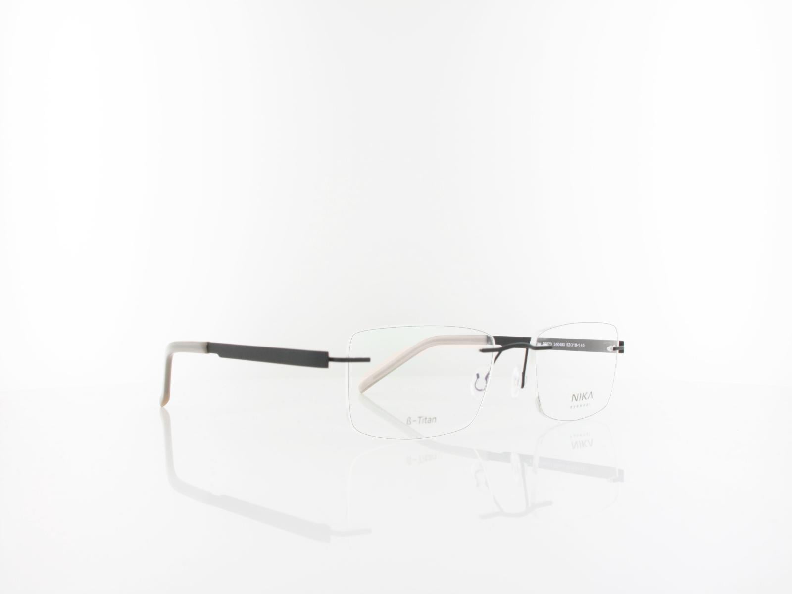 Brilando Premium | titan P2570 52 | schwarz matt