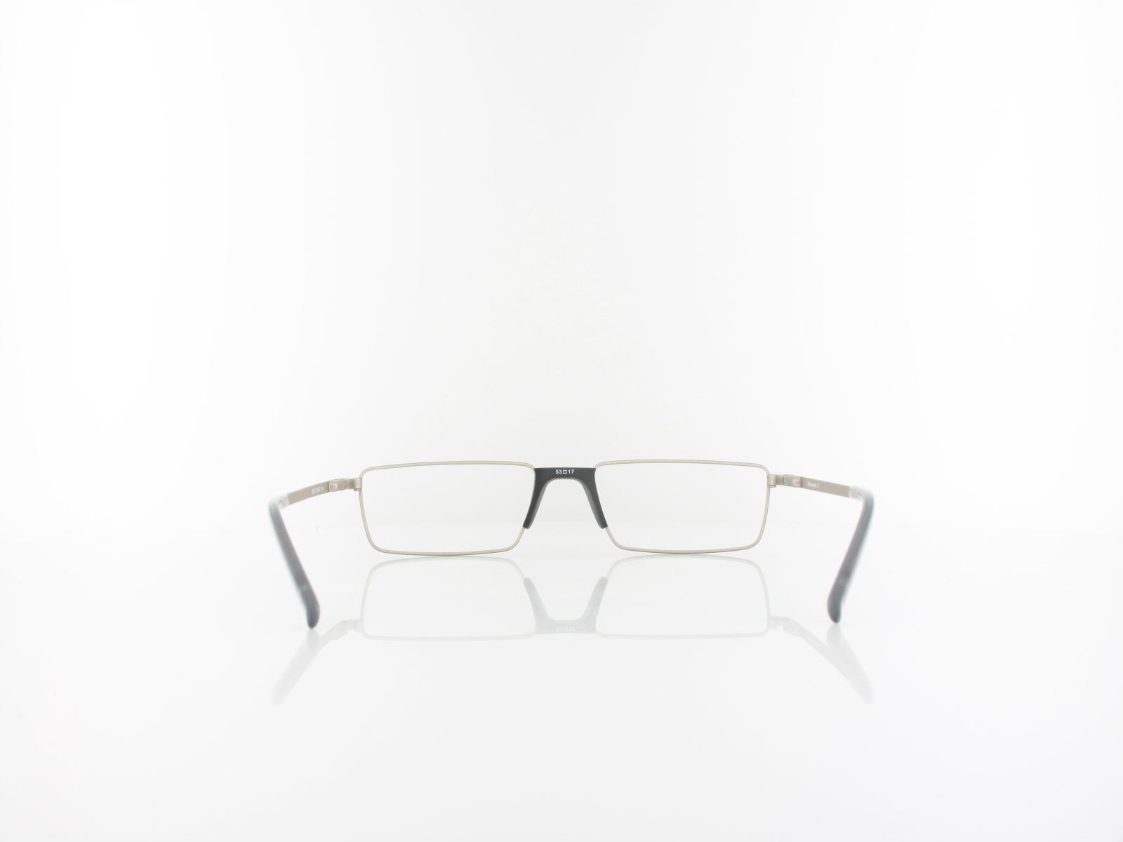 Brilando | Premium Readers R2410 53 | silber schwarz