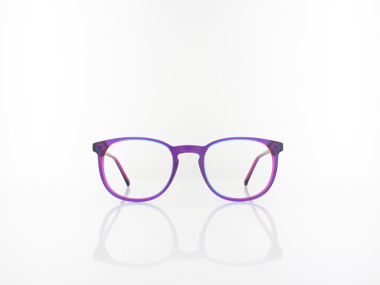 Brilando | Premium S2480 small 48 | pink blau transparent