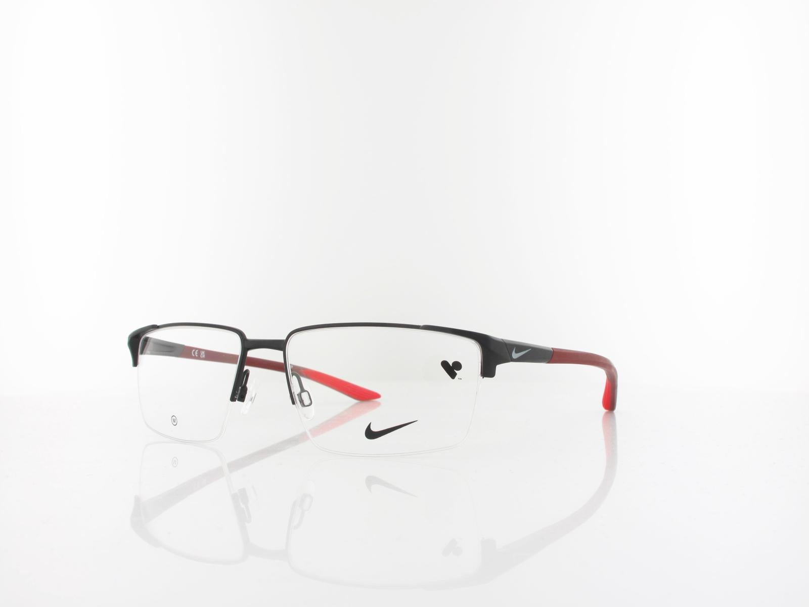 Nike | NK8054 006 55 | satin black matte team red