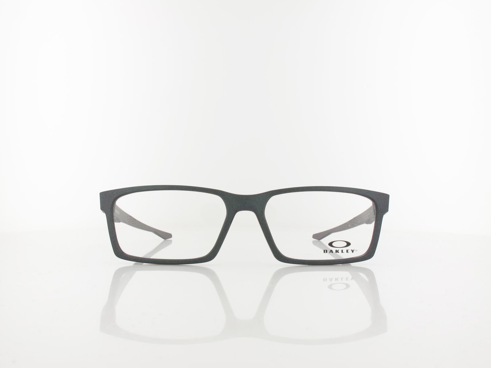 Oakley | Overhead OX8060 04 57 | matte dark silver blue color shift